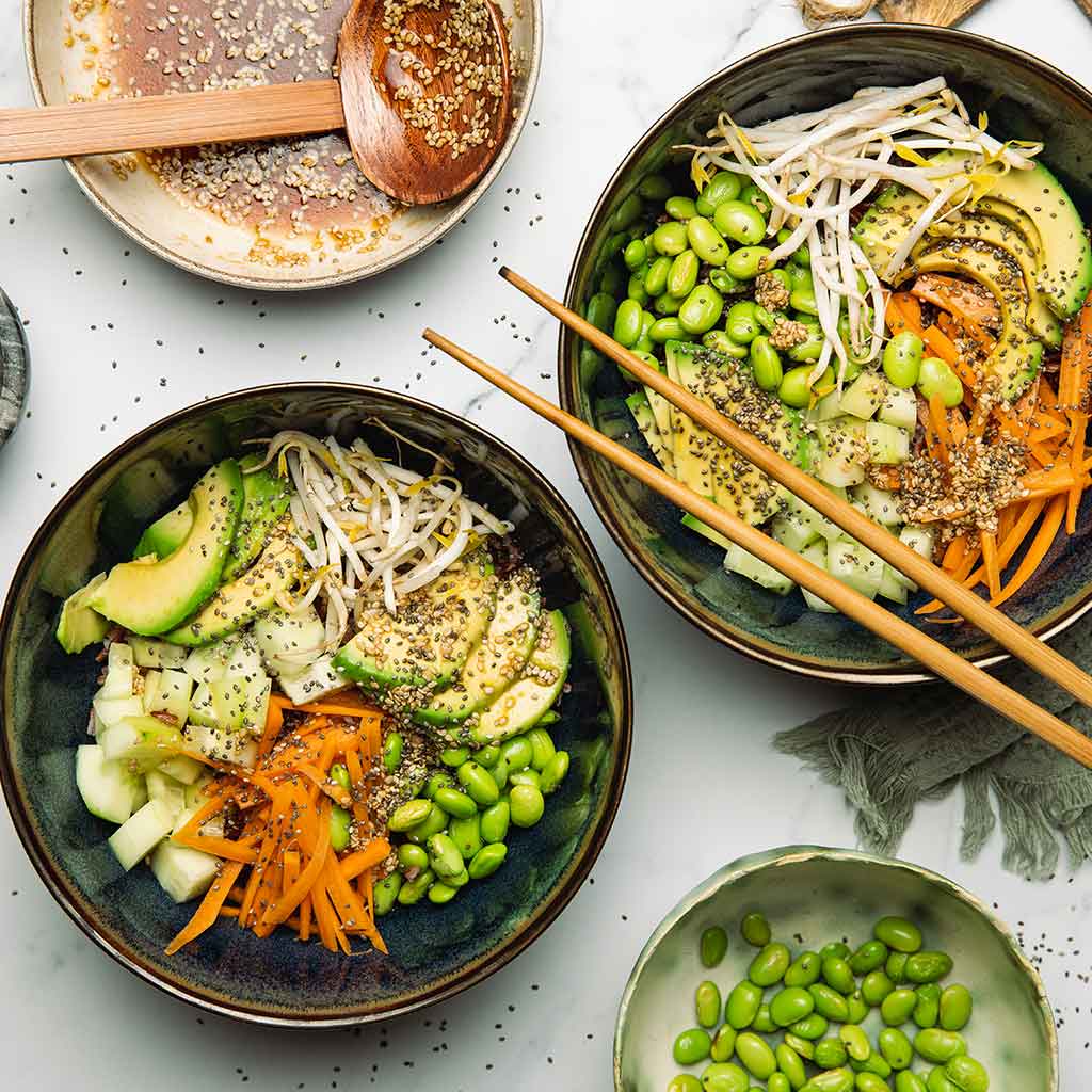 VEGETARIAN POKE BOWL