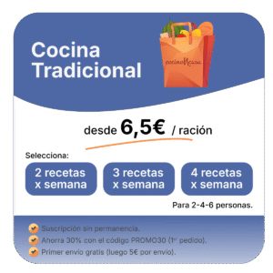Bolsa cocina tradicional