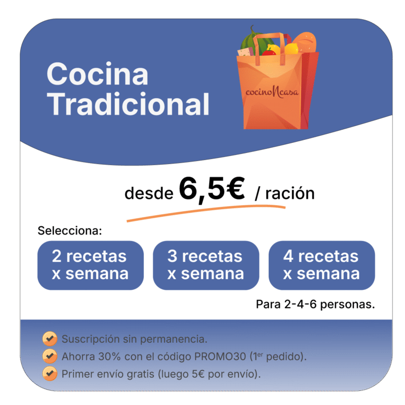 Bolsa cocina tradicional