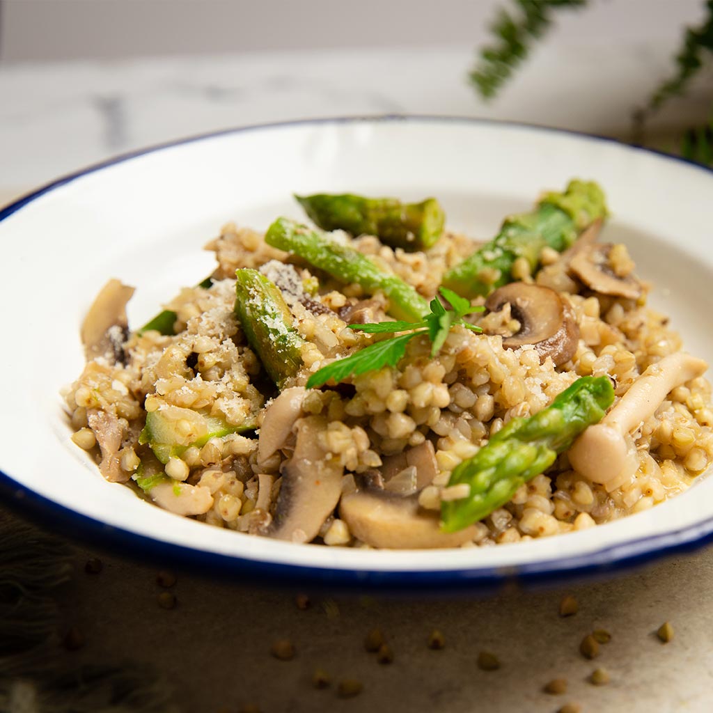 RISOTTO DE TRIGO SARRACENO