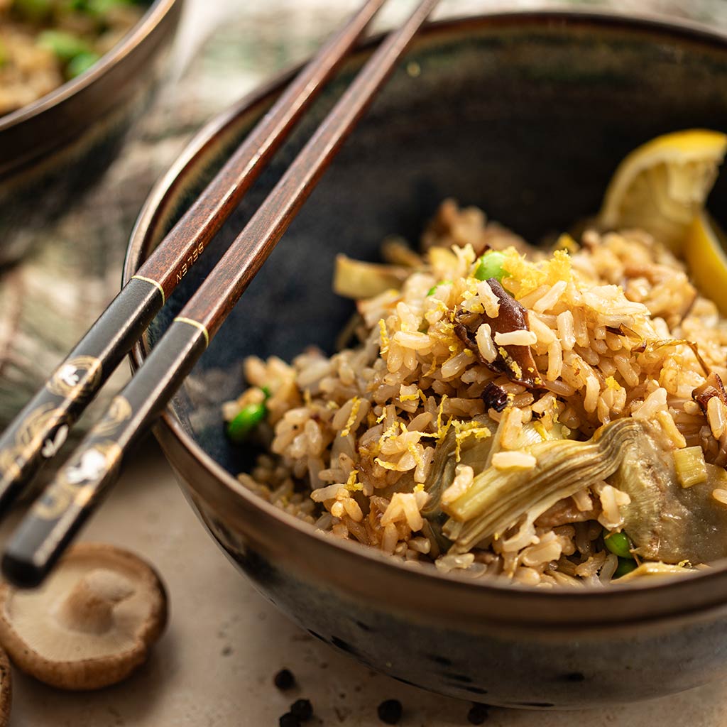 ARROZ INTEGRAL SALTEADO