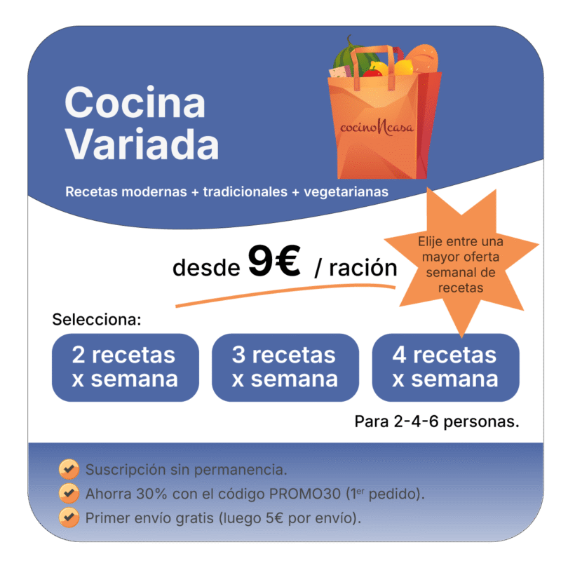 Bolsa cocina variada